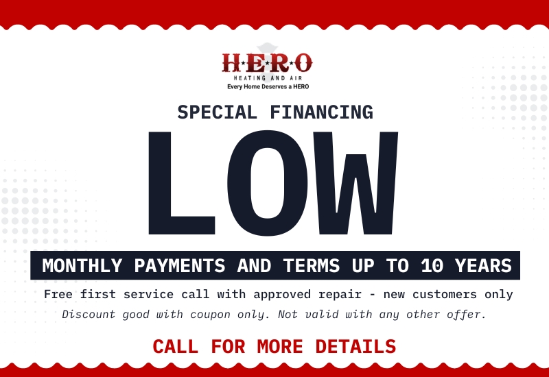 Special Financing Low - HERO Heating & Air